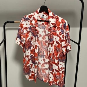 Topshop patterned shirt